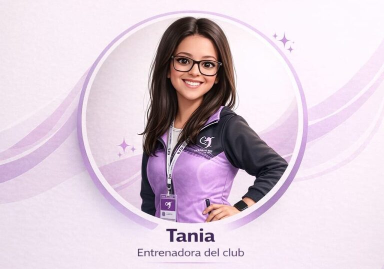 Tania se especializa en gimnasia de alto rendimiento.