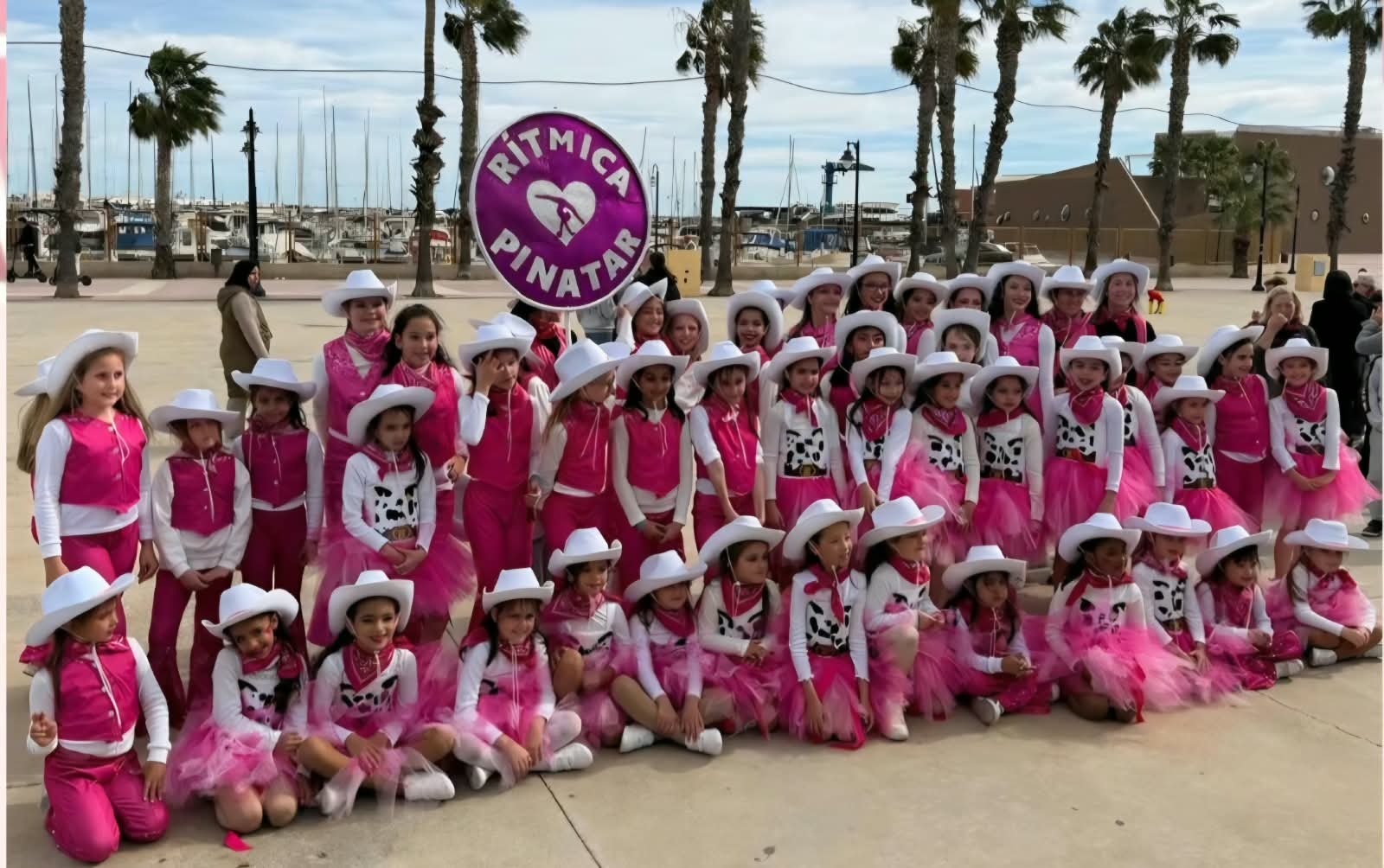Grupo de Cantera durante el Carnaval