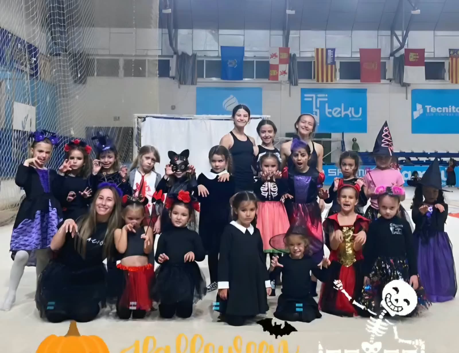 Actividad de Halloween del grupo de Cantera